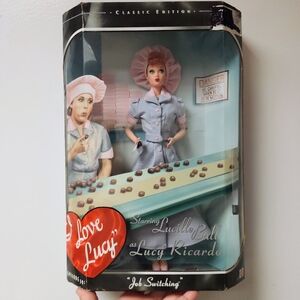 I Love‎ Lucy "Job Switching" Barbie NIB Collector Doll